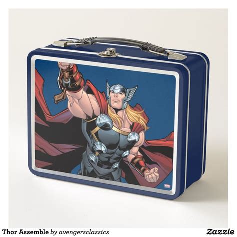 Thor Assemble Metal Lunch Box 